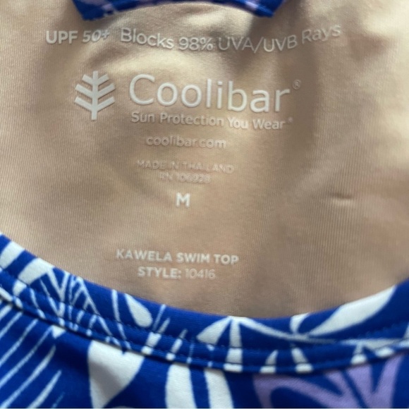 Coolibar Kawela Swim top UPF 50+ - Picture 5 of 6